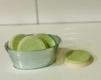 French green clay & Coconut milk all-natural facial soap exfoliating 100 percent organic soap FAST SHIPPING