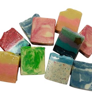 Seifenbündel von 10 ganz-natürliche Bio-Seife Schüttseife 100% Bio-Seife SCHNELLER VERSAND