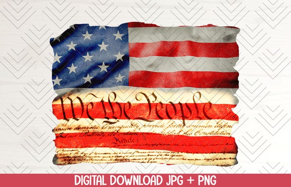 Download We the People Distressed US Svg Png Flag american svg Flag ...
