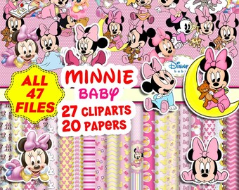 Baby Minnie Png With Photos Etsy