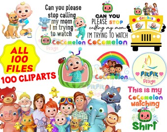 Cocomelon Characters Etsy