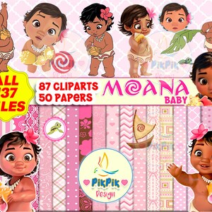 Baby Moana Clipart Moana Clipart Polynesian Princess Etsy Baby Moana Clipart Moana Clipart Polynesian Princess Etsy