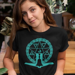 Witchy Bell Book And Candle T-Shirt, Witch T-Shirt, Witchy T-Shirt , Pagan T-Shirt