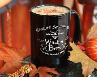 Witch Mug, Witchy Mug, Witches Brew Mug, Halloween Mug, Halloween Witch Mug, Witchy Coffee Mug