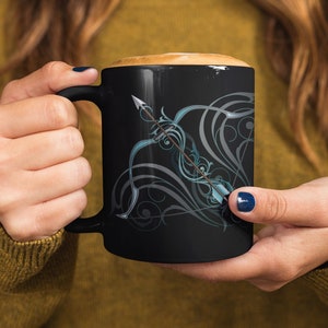 Bogenschießen Becher, Bogenschießen Geschenke, Bogenschießen Kaffeebecher, Bogenschütze Becher für sie, Bogenschütze Becher, Kaffeebecher