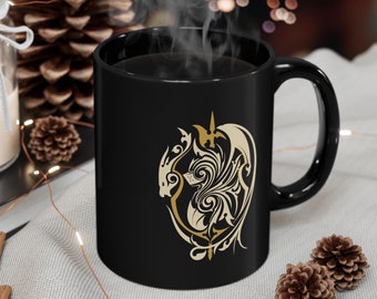 Warrior Knight Medieval Hema Mug, Sword Mug, Warrior mug, Medieval cup , Knight Mug, 11oz Coffee Cup