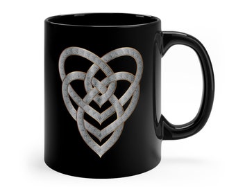 Celtic Knot Motherhood Mug: Viking Norse Pagan Yule Coffee Mug