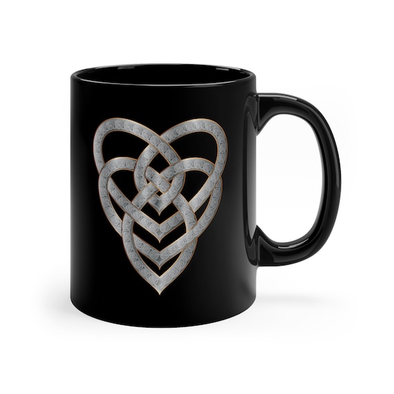 Celtic Knot Motherhood Mug: Viking Norse Pagan Yule Coffee Mug