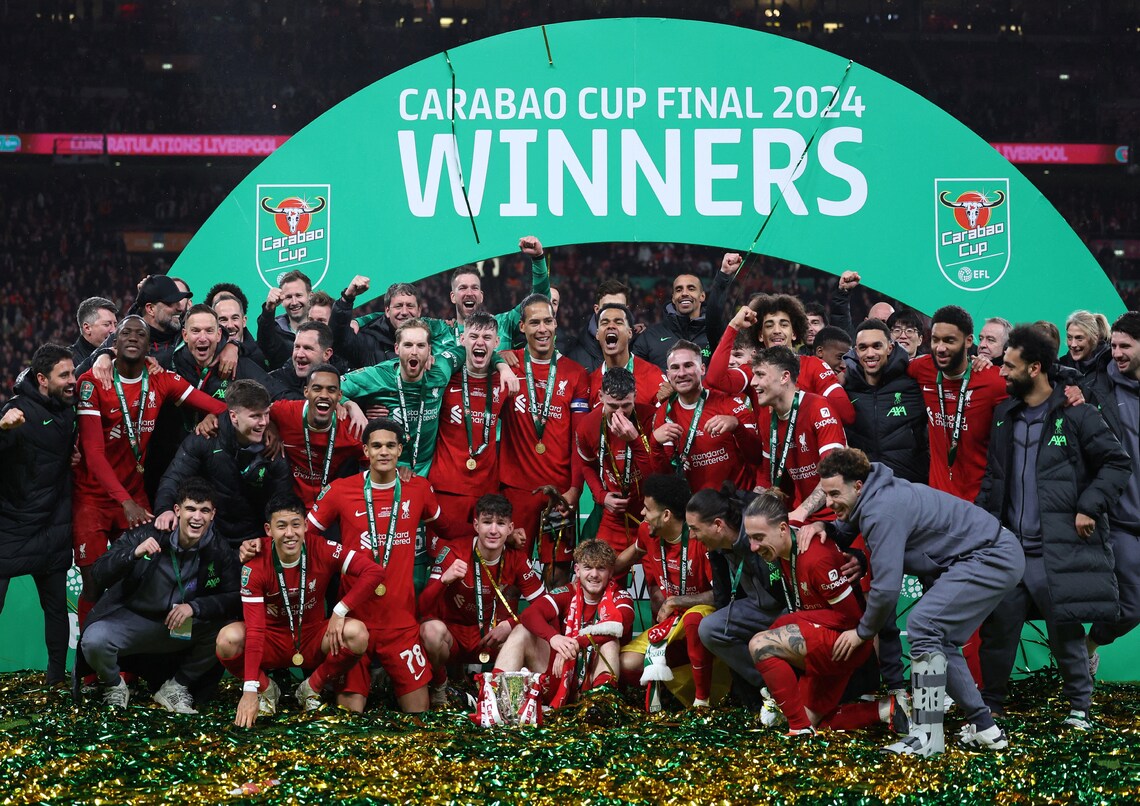 Liverpool Carabao Cup Winners 2024 A4 Photo Print Etsy