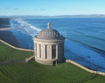 Mussenden Temple Downhill Benone Irlanda A4 Impresión fotográfica