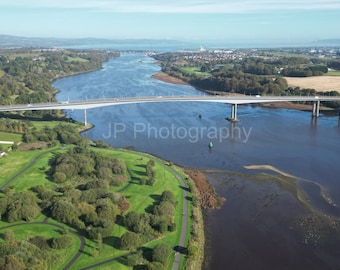 Derry Foyle Bridge Irlanda del Norte A4 Impresión fotográfica