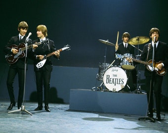 Impresión fotográfica A4 de The Beatles