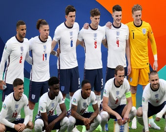 Copa Mundial de Inglaterra Qatar 2022 A4 Impresión fotográfica