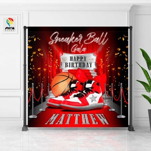 DIGITAL FILE | Sneaker Gala Backdrop | Sneaker Gala Banner | Sneaker Gala Birthday party | Sneaker Printable banner | Sneaker Design | SNB22