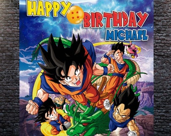 Dragon Ball Z Party Etsy