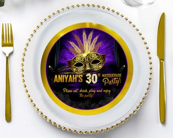 Mardi gras Charger Plate Insert Masquerade Round Table Fat Tuesday Placemat Carnival  Centerpiece Mardi gras Decor DIGITAL FILE | BM027