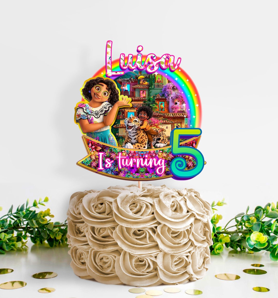 DIGITAL Encanto Cake Topper Encanto Cake Decoration Encanto Cake Party