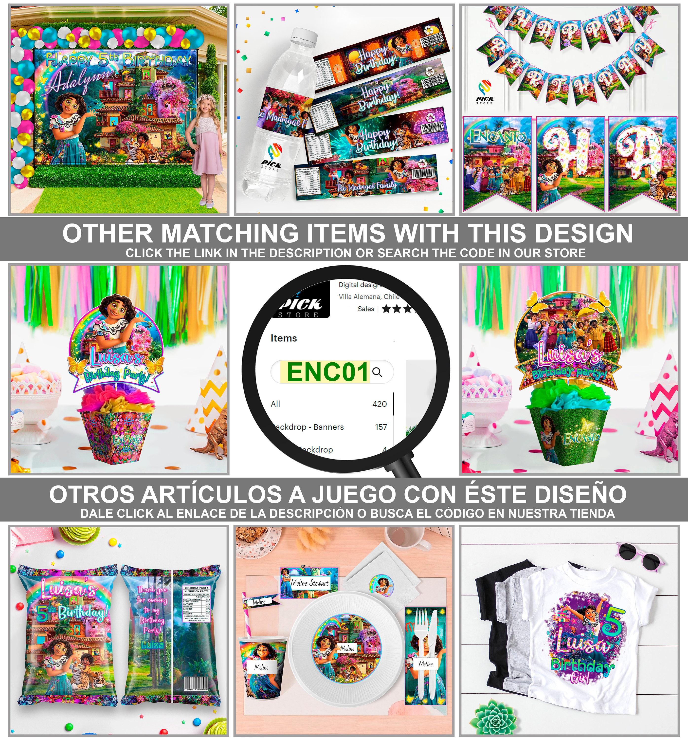 DIGITAL FILE Encanto Bundle Encanto Package Encanto Etsy UK