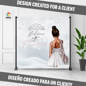 Personalized Backdrop Design: Custom Photo Banner (Only Digital File) - PP01 image 5
