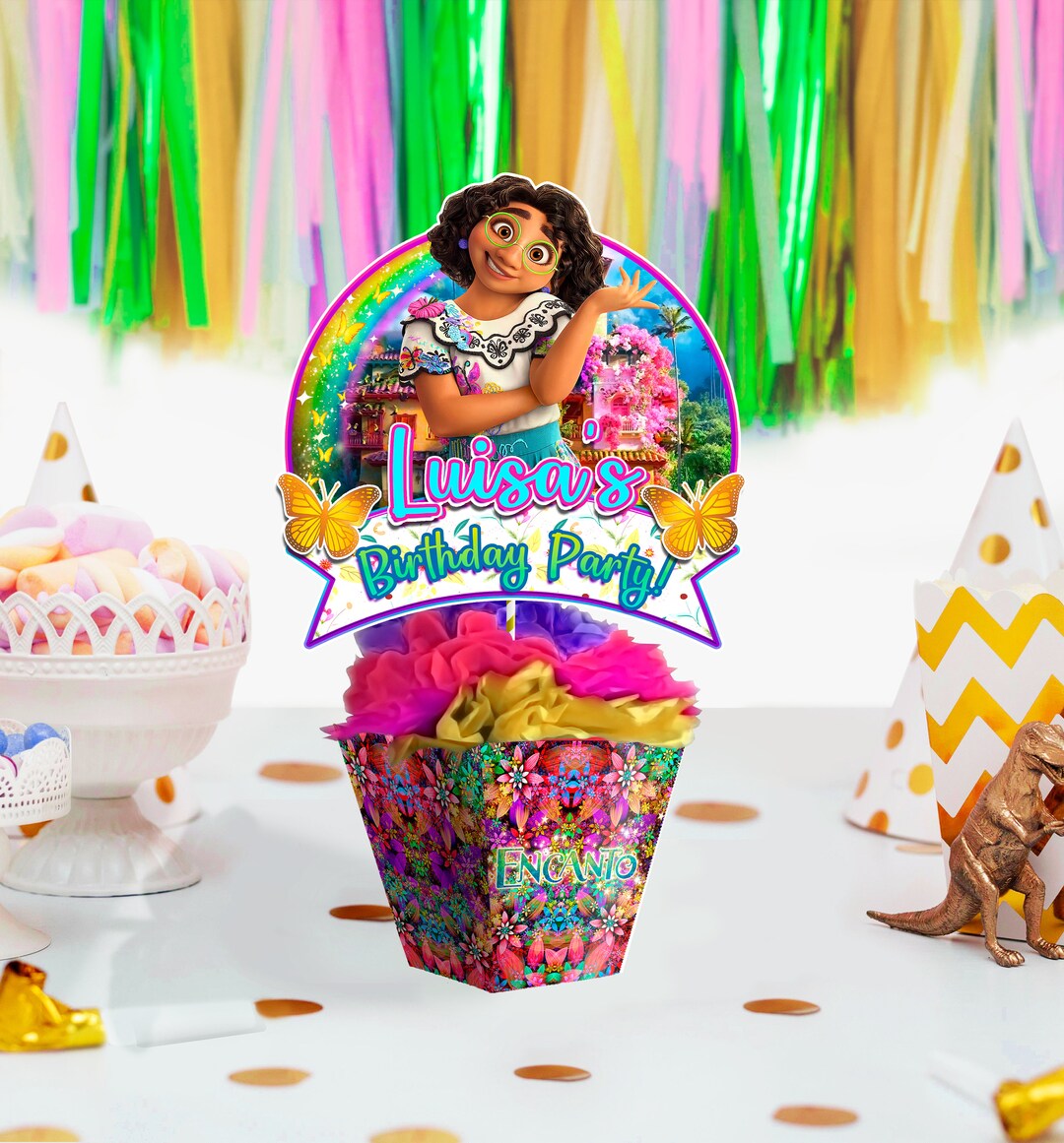 DIGITAL Encanto Table Centerpiece Encanto Birthday Centerpiece Encanto