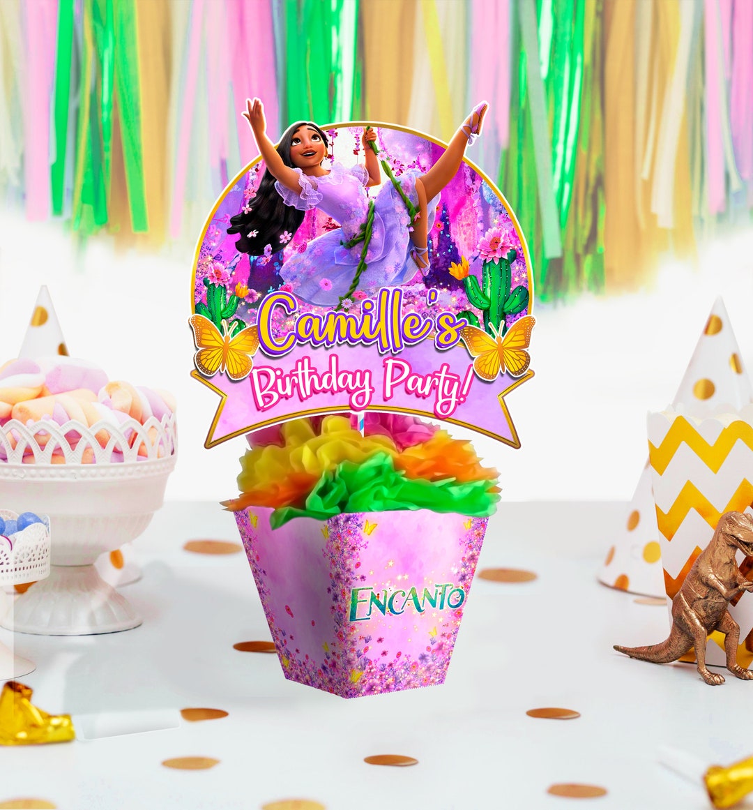 DIGITAL Encanto Table Centerpiece Encanto Birthday Etsy