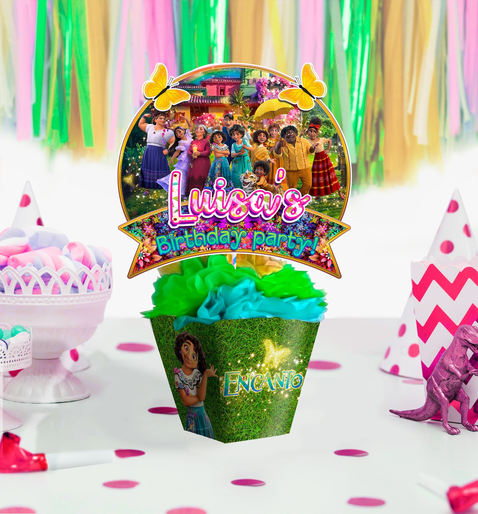 DIGITAL Encanto Table Centerpiece Encanto Birthday Etsy