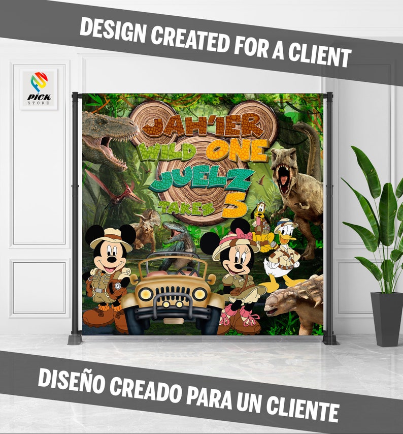 Personalized Backdrop Design: Custom Photo Banner (Only Digital File) - PP01 image 4