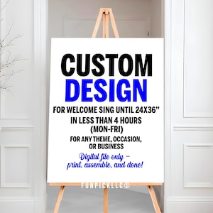 Diseño de letrero de bienvenida personalizado, letrero personalizado, tema personalizado, letrero de puerta personalizado - PP01