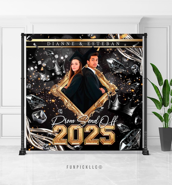 Kit Decorazioni Laurea 2024/2025 – Striscione CONGRATS GRAD, Festoni, Pompon, Centrotavola E 18 Palloncini (oro)