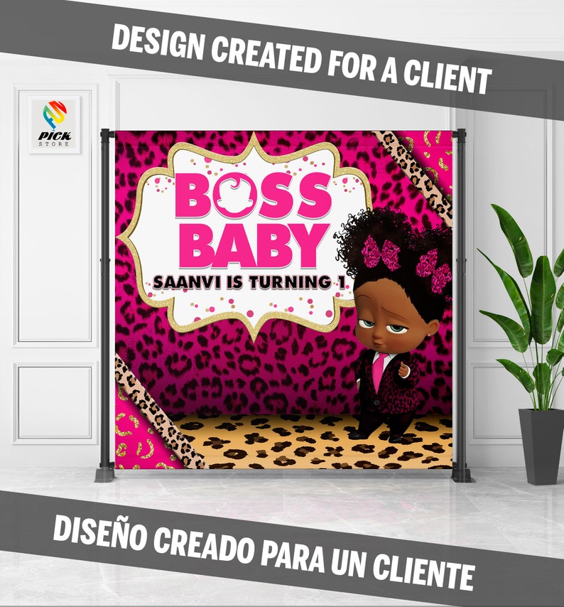Personalized Backdrop Design: Custom Photo Banner (Only Digital File) - PP01 image 7
