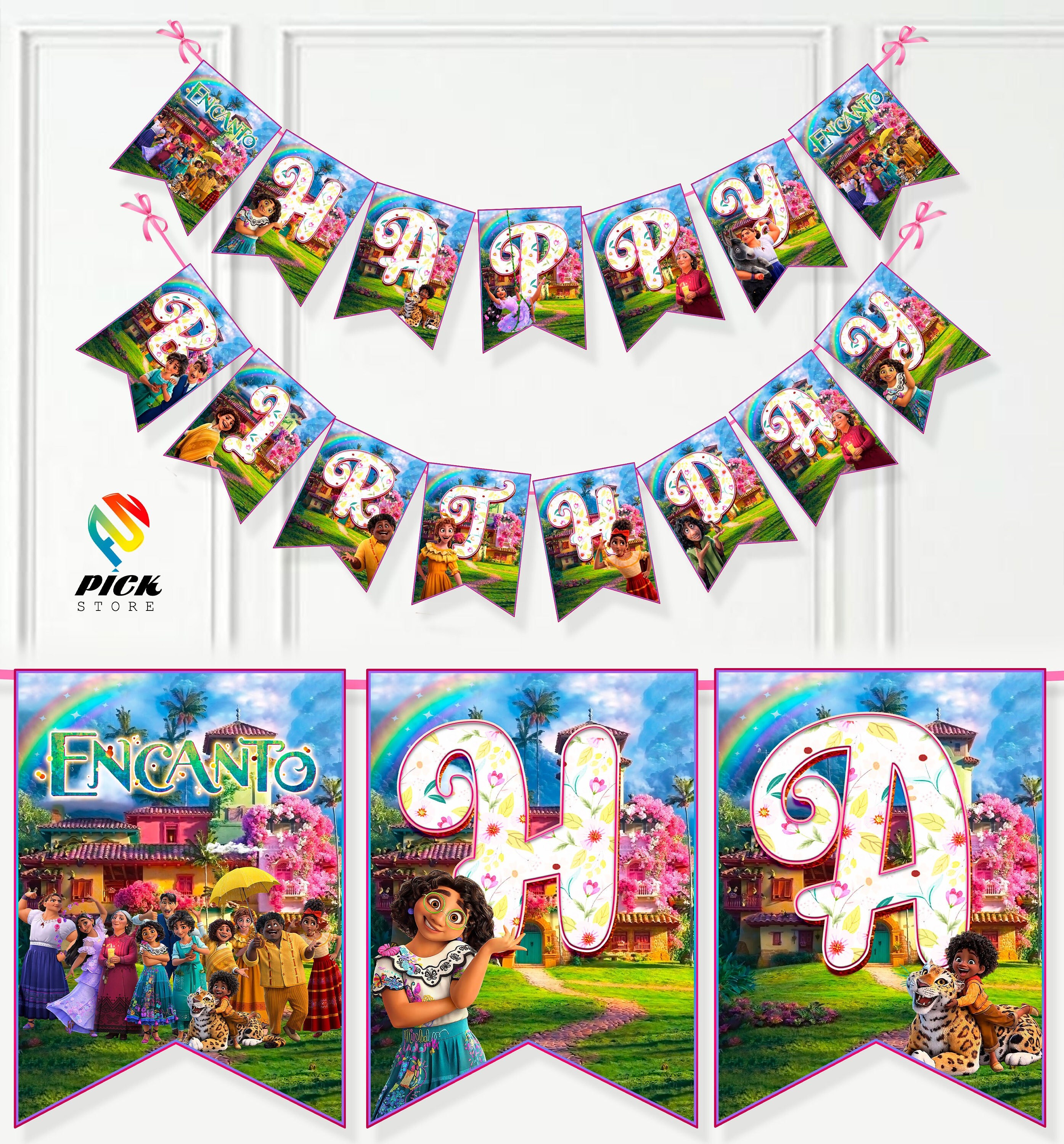 Party Supplies Paper Party Supplies Happy Birthday Banner Inspired By 