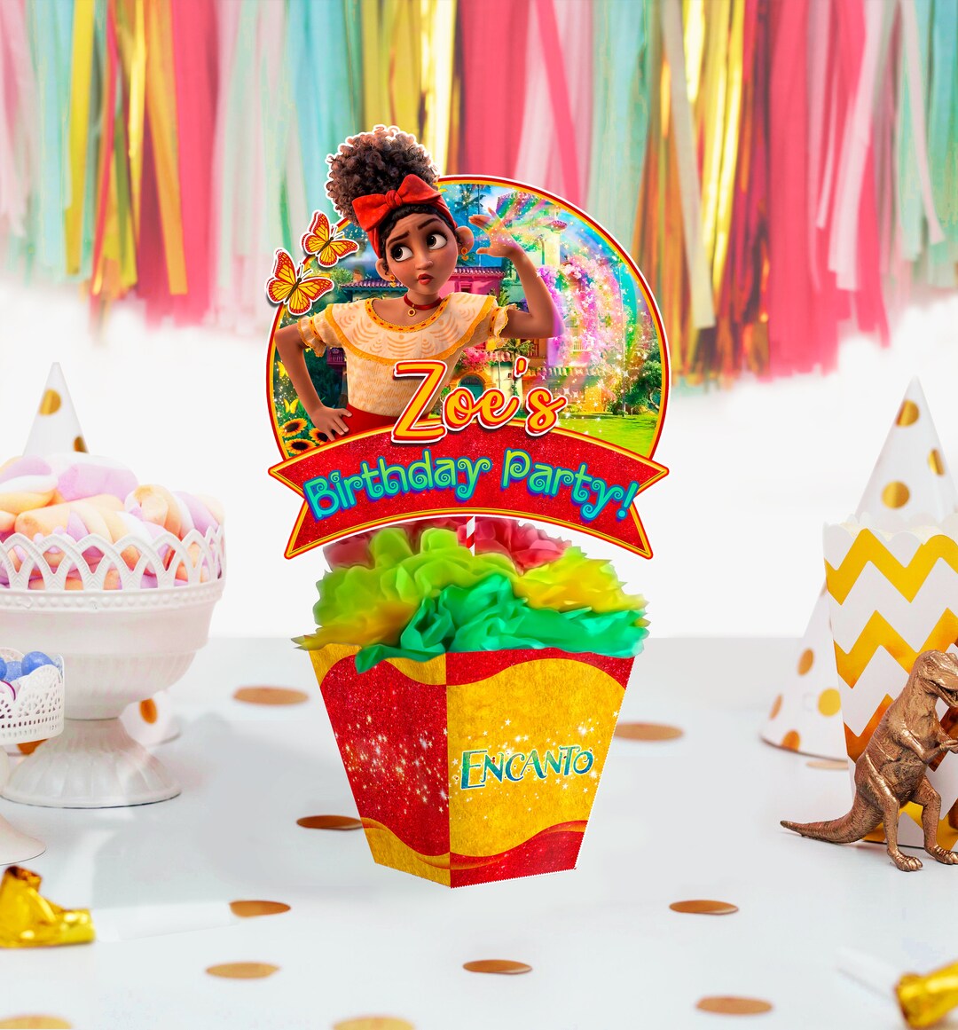 DIGITAL Encanto Table Centerpiece Encanto Birthday Etsy