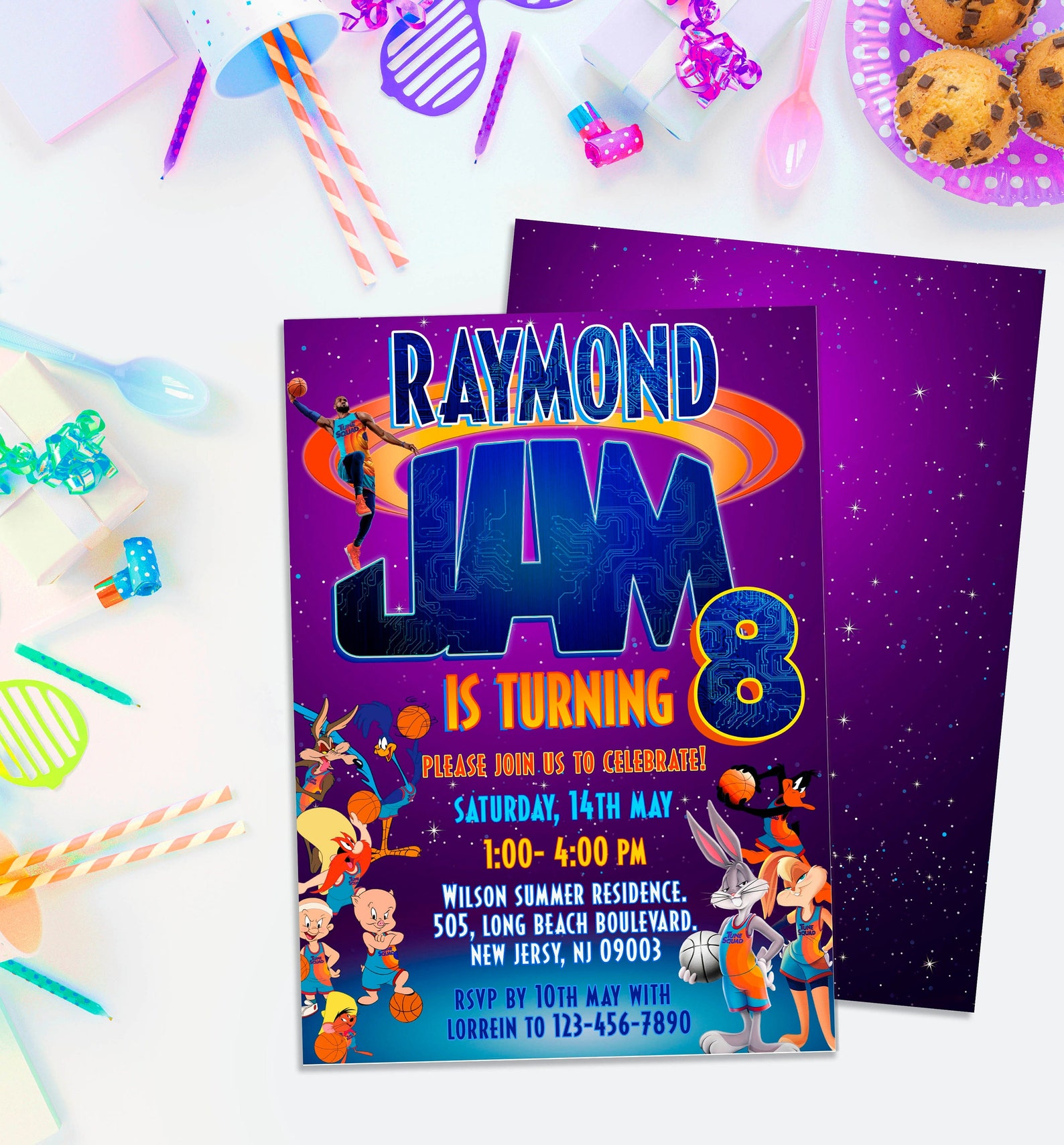 DIGITAL Jam Printable Invitation Jam Birthday Invitation Etsy