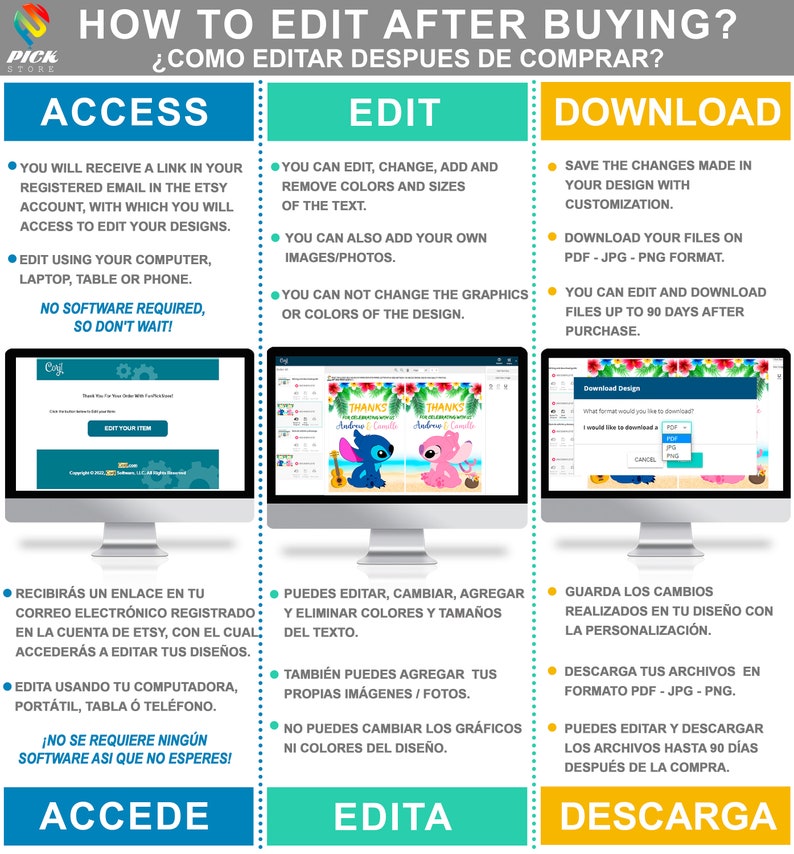 DIGITAL FILE Stitch and Angel Bag Decor Baby Shower Gift Etsy