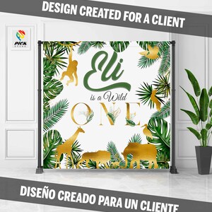 Personalized Backdrop Design: Custom Photo Banner (Only Digital File) - PP01 image 9