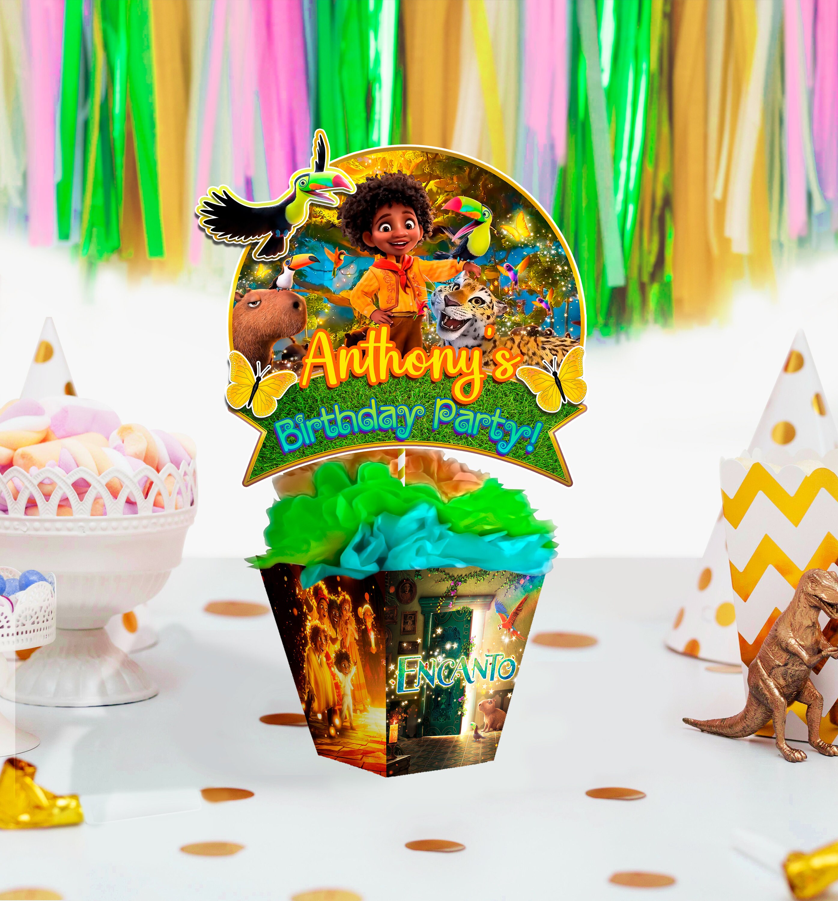 DIGITAL Encanto Table Centerpiece Encanto Birthday Etsy