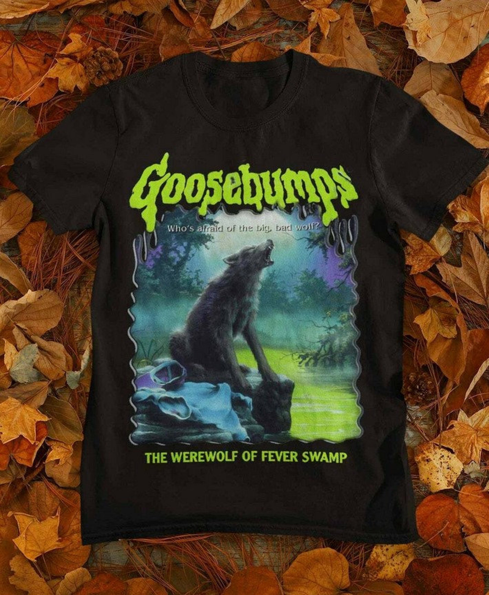 Discover GOOSEBUMPS THE WEREWOLF Of Fever Swamp T-Shirt