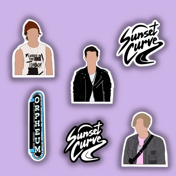 Julie and the Phantoms Inspired Stickers