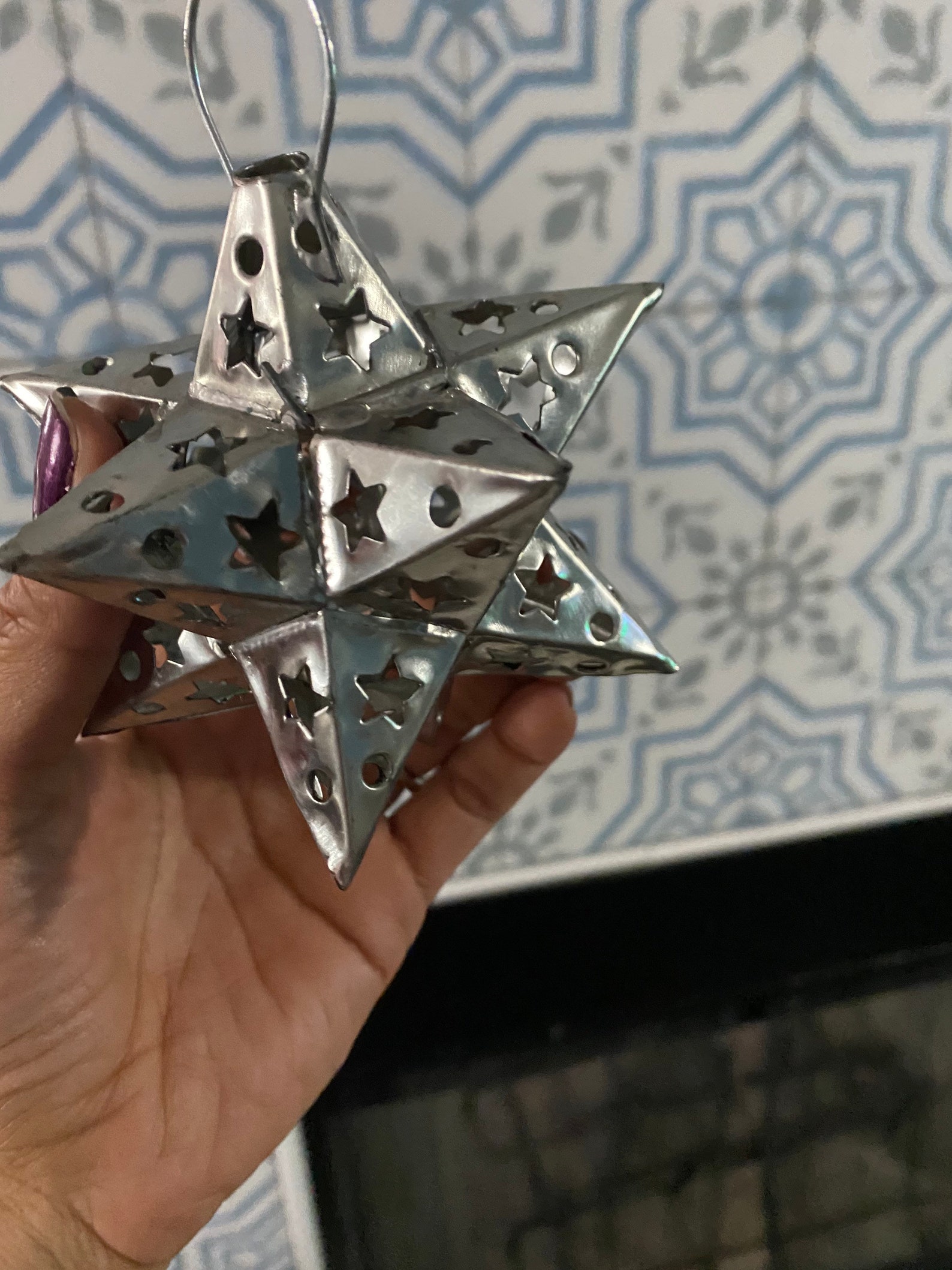 Star Ornament Handmade Metal - Etsy