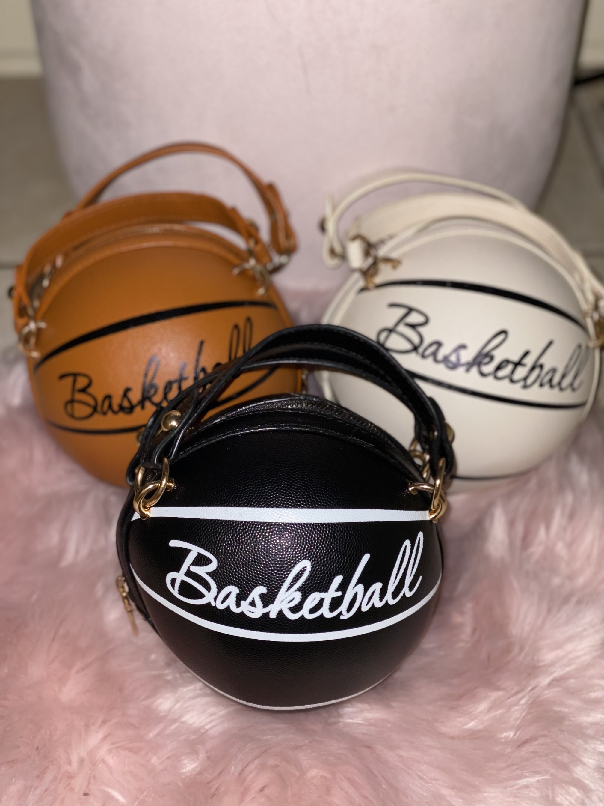 Basketball handbag crossbodyBrown Etsy