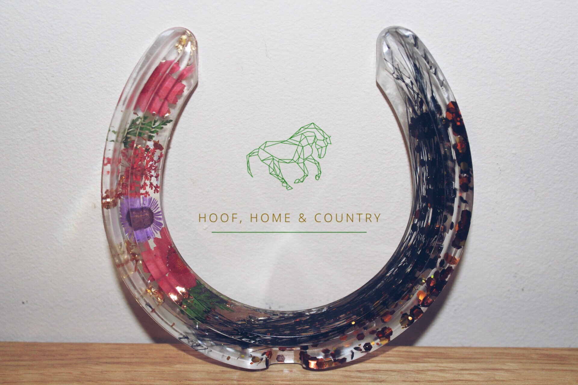 Bespoke Horse Hair Resin Horseshoe Keepsake Etsy