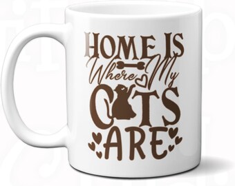 Cat mug, Cat mom mug, Cat dad mug, Coffee mug, Cat lover gift, Funny cat mug, Cat coffee mug, Funny mug, Home decor mug, Unique pet gift