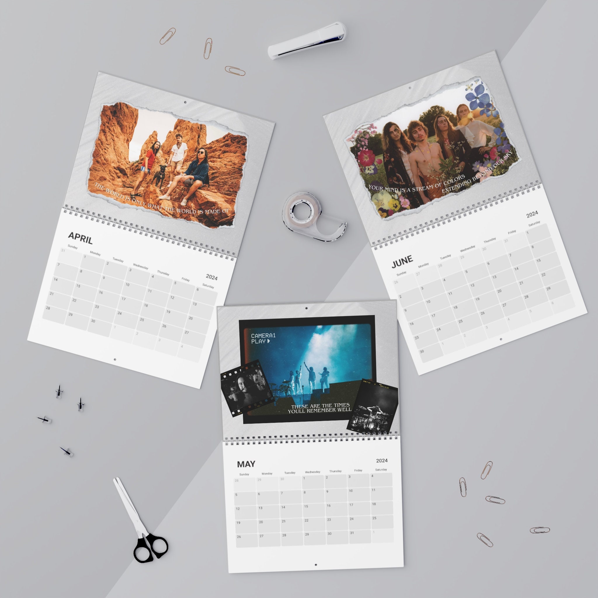 Greta Van Fleet Calendar 2024, Starcatcher Designs Etsy