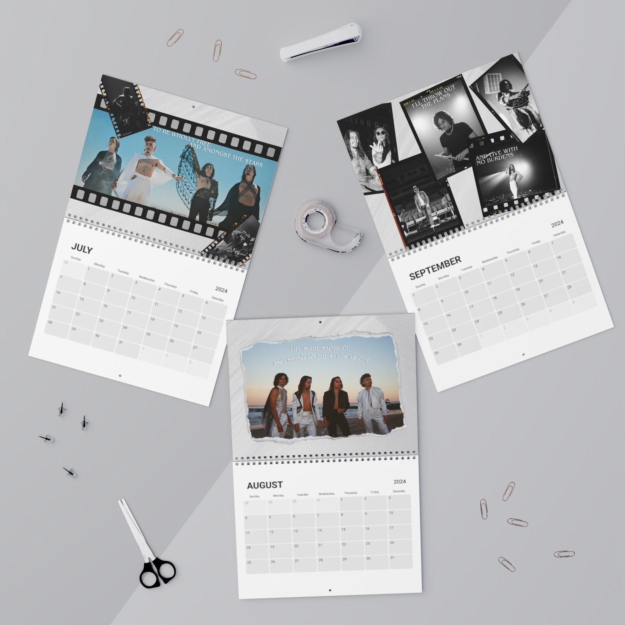 Greta Van Fleet Calendar 2024, Starcatcher Designs Etsy