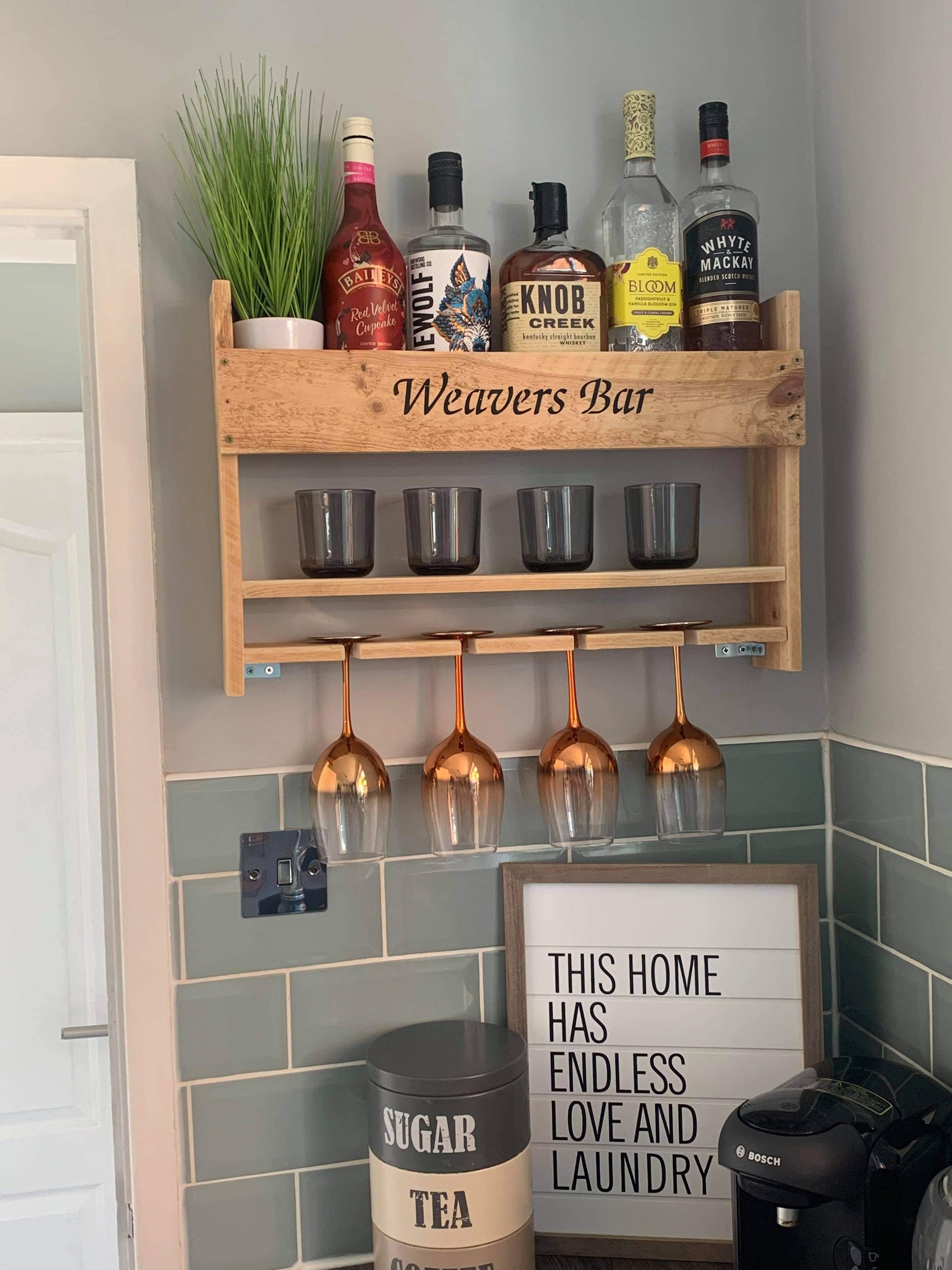 Gin wall shelf hot sale