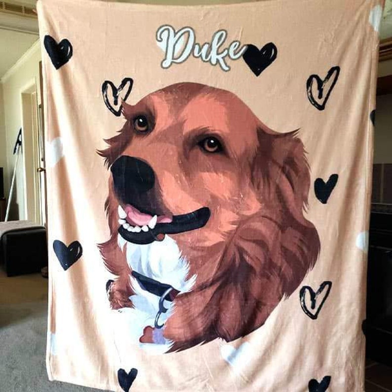 dog blanket custom