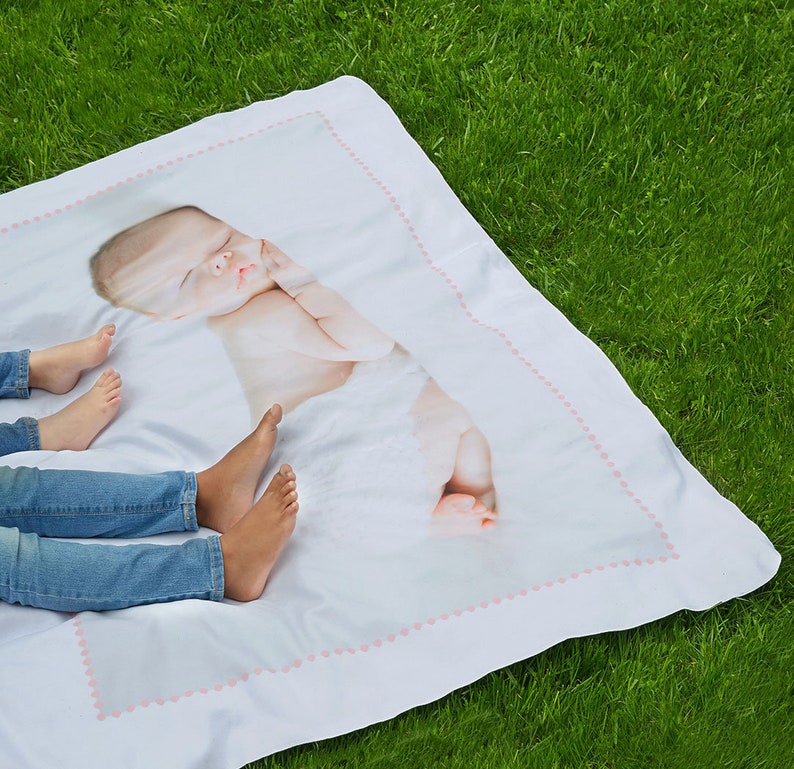 Custom Photo Fleece Blanket Personalized Blanket With A Etsy