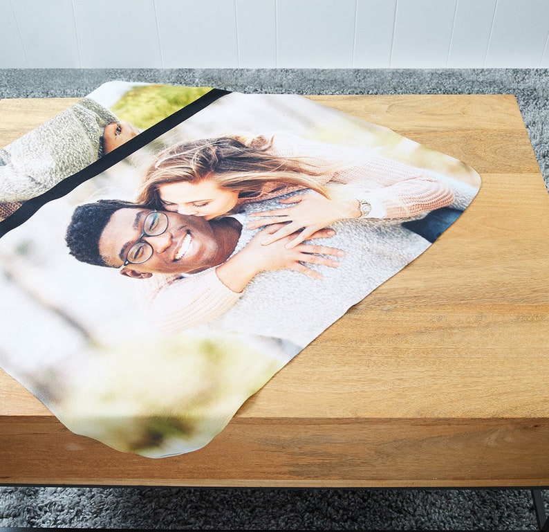 Custom Photo Fleece Blanket Personalized Blanket With A Etsy
