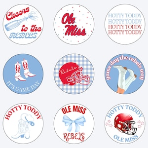 5 Ole Miss Game Day Pins