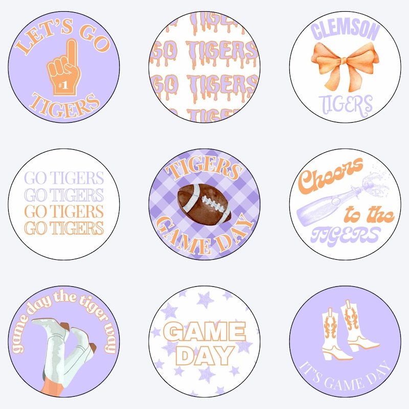Clemson Game Day - Etsy